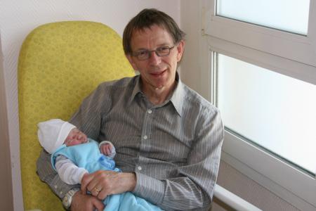 ...avec grand-p�re.