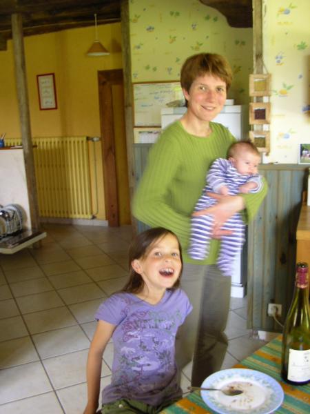 Avec Clarisse et Violette... �a tangue!