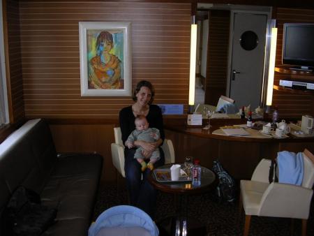 Retour en France dans la suite Commodore...