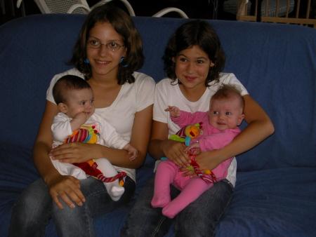 Puis avec Enora et Annabelle..Ouh j'en ai assez!