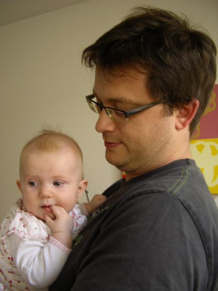 Dans les bras de papa