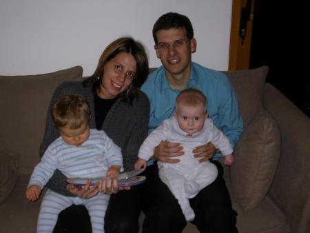 Avec Gaspard, Aude et Gwendal