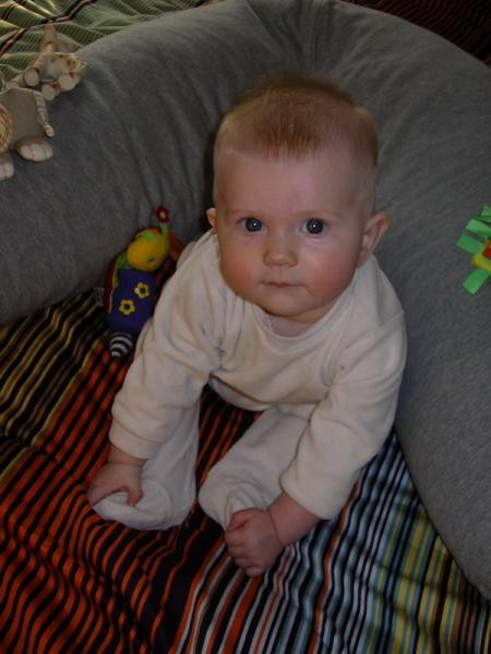 ...et je peux m�me attraper mes pieds (encore eux!)